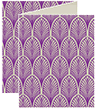 Glamour Purple Trifold Card 4 1/4 x 5 1/2 - 10/Pk