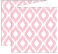 Indonesia Pink Trifold Card 5 3/4 x 5 3/4 - 10/Pk