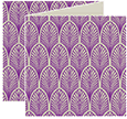 Glamour Purple Trifold Card 5 3/4 x 5 3/4 - 10/Pk