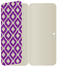 Indonesia Purple Panel Invitation 3 3/4 x 8 1/2 (folded) - 10/Pk