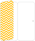 Chevron Bomble Bee Panel Invitation 3 3/4 x 8 1/2 (folded) - 10/Pk