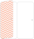 Chevron Ginger Panel Invitation 3 3/4 x 8 1/2 (folded) - 10/Pk