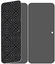 Maze Noir Panel Invitation 3 3/4 x 8 1/2 (folded) - 10/Pk