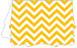 Chevron Bomble Bee Victorian Landscape Card 3 1/2 x 5 - 10/Pk