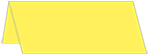 Factory Yellow Place Card 1 x 4 - 25/Pk