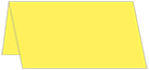 Factory Yellow Place Card 2 x 4