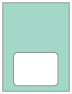 Tiffany Blue Place Card 3 x 4 - 25/Pk