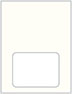 Pearlized White Place Card 3 x 4 - 25/Pk