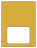 Rich Gold Place Card 3 x 4 - 25/Pk