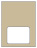 Sand Place Card 3 x 4 - 25/Pk