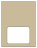 Sand Place Card 3 x 4 - 25/Pk