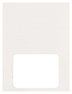 Linen Natural White Place Card 3 x 4 - 25/Pk