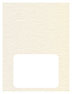 Linen Natural White Pearl Place Card 3 x 4 - 25/Pk