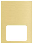 Linen Gold Pearl Place Card 3 x 4 - 25/Pk