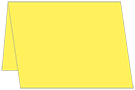 Factory Yellow Place Card 3 1/2 x 5 - 25/Pk