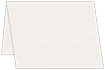 Linen Natural White Place Card 3 1/2 x 5 - 25/Pk