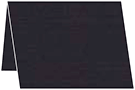 Linen Black Place Card 3 1/2 x 5 - 25/Pk