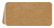 Natural Kraft Round Corner Place Card 25/Pk