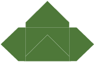 Verde Pochette Style A1 (8 5/8 x 11 1/8)10/Pk