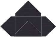 Linen Black Pochette Style A1 (8 5/8 x 11 1/8)10/Pk