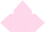 Pink Feather Pochette Style A2 (7 1/8 x 7 1/8)10/Pk
