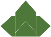 Verde Pochette Style A2 (7 1/8 x 7 1/8) - 10/Pk