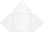 Pearlized White Pochette Style A2 (7 1/8 x 7 1/8)10/Pk