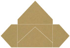 Natural Kraft Pochette Style A3 (5 3/4 x 8 3/4) - 10/Pk