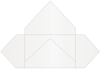 Pearlized White Pochette Style A3 (5 3/4 x 8 3/4) - 10/Pk