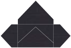 Linen Black Pochette Style A3 (5 3/4 x 8 3/4) - 10/Pk