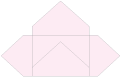 Light Pink Pochette Style A4 (5 1/8 x 7 1/8) 10/Pk