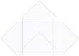 Linen Solar White Pochette Style A5 (5 1/2 x 5 1/2)10/Pk