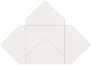 Linen Natural White Pochette Style A5 (5 1/2 x 5 1/2) - 10/Pk