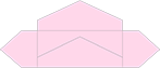 Pink Feather Pochette Style A6 (3 13/16 x 8 7/8) - 10/Pk