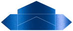 Blue Silk Pochette Style A6 (3 13/16 x 8 7/8) - 10/Pk