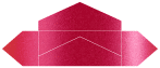 Pink Silk Pochette Style A6 (3 13/16 x 8 7/8) - 10/Pk