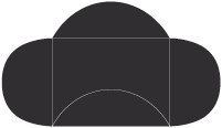 Black Pochette Style B1 (9 x 12) 10/Pk