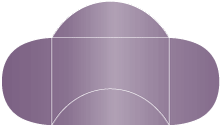Metallic Purple Pochette Style B1 (9 x 12) - 10/Pk