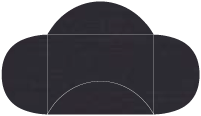 Linen Black Pochette Style B1 (9 x 12) 10/Pk