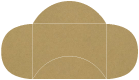 Natural Kraft Pochette Style B2 (5 1/2 x 8 1/2) 10/Pk