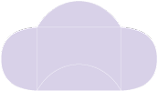 Purple Lace Pochette Style B2 (5 1/2 x 8 1/2)