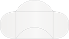 Pearlized White Pochette Style B2 (5 1/2 x 8 1/2) 10/Pk
