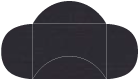 Linen Black Pochette Style B2 (5 1/2 x 8 1/2) 10/Pk