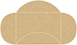 Grocer Kraft Pochette Style B3 (5 1/8 x 7 1/8) 10/Pk