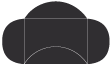 Black Pochette Style B3 (5 1/8 x 7 1/8) 10/Pk