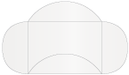 Pearlized White Pochette Style B3 (5 1/8 x 7 1/8) - 10/Pk