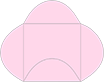 Pink Feather Pochette Style B4 (5 7/8 x 5 7/8) 10/Pk