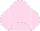 Pink Feather Pochette Style B4 (5 7/8 x 5 7/8) - 10/Pk