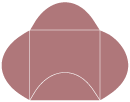 Riviera Rose Pochette Style B4 (5 7/8 x 5 7/8) - 10/Pk