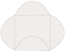 Linen Natural White Pochette Style B4 (5 7/8 x 5 7/8) - 10/Pk